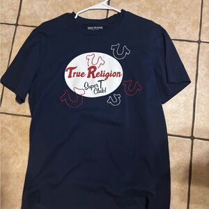 True Religion Navy Blue Men's Shirt